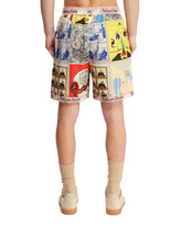 Multicolor Printed Shorts | PDP | dAgency