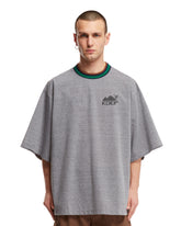 Gray Logo-print T-Shirt - KOLOR MEN | PLP | dAgency