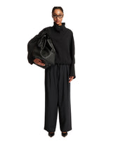 Black Convertible Neck Jacket - new arrivals women's clothing | PLP | dAgency