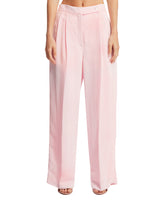Pink Wide Leg Trousers - Women's trousers | PLP | dAgency