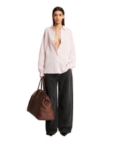 Pink Linen Shirt - LE 17 SEPTEMBRE WOMEN | PLP | dAgency