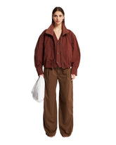 Brown High Neck Jacket - Women's jackets | PLP | dAgency