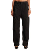 Black Belted Trousers - Women's clothing | PLP | dAgency
