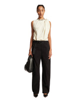 Black Belted Trousers - LEMAIRE WOMEN | PLP | dAgency