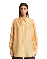 Orange Silk Shirt - LEMAIRE WOMEN | PLP | dAgency