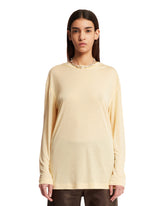 Yellow Long Sleeve Tee - LEMAIRE | PLP | dAgency