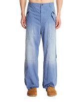 Blue Cargo Trousers - Men's clothing | PLP | dAgency