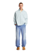 Blue High Neck Sweatshirt - Men's clothing | PLP | dAgency