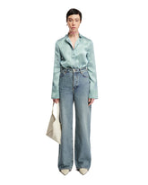 Blue Wide Leg Jeans - Loewe women | PLP | dAgency