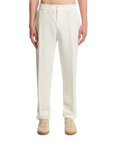 White Cotton Pants - LORO PIANA | PLP | dAgency