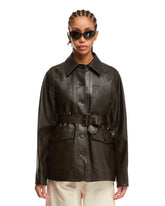 Black Belted Jacket - LVIR WOMEN | PLP | dAgency