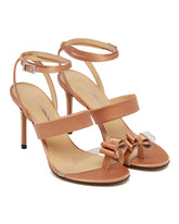 Beige Bow Sandals - New arrivals women's shoes | PLP | dAgency