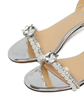 Silver Pearl Sandals | PDP | dAgency