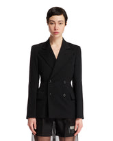 Black Couture Waist Jacket - MAISON MARGIELA | PLP | dAgency