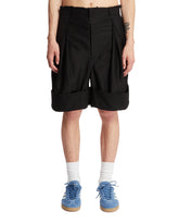 Black Satin Shorts - Men's clothing | PLP | dAgency