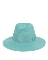 Blue Virginie Straw Hat - MAISON MICHEL | PLP | dAgency