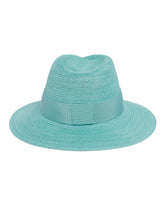 Blue Virginie Straw Hat - Women's hats | PLP | dAgency