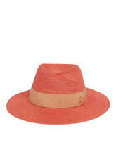 Peach Virginie Straw Hat - Women's hats | PLP | dAgency