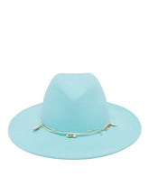 Blue Zango Fedora Hat - New arrivals women's accessories | PLP | dAgency
