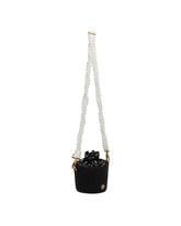 Black Bucket Straw Bag - Women's shoulder bags | PLP | dAgency
