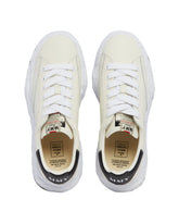 White Charles Leather Sneakers | PDP | dAgency