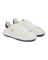 White Charles Leather Sneakers | PDP | dAgency