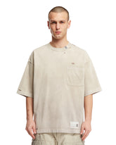 Beige Distressed T-Shirt - Men's clothing | PLP | dAgency