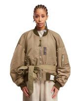 Green Belted Bomber Jacket - Women's jackets | PLP | dAgency