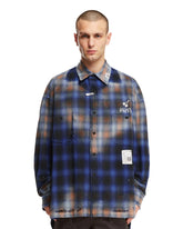 Blue Check Shirt - maison mihara men | PLP | dAgency