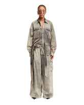 Gray Cargo Trousers - Women's trousers | PLP | dAgency