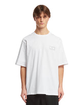 White Logoed T-Shirt - MARTINE ROSE | PLP | dAgency