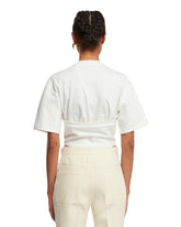 White Corset T-Shirt | PDP | dAgency