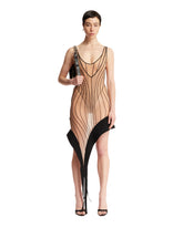 Illusion Mesh Spike Dress - New arrivals women | PLP | dAgency