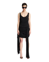 Black Draped Mini Dress - Women's clothing | PLP | dAgency