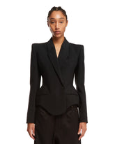 Black Constructed Jacket - Women's jackets | PLP | dAgency