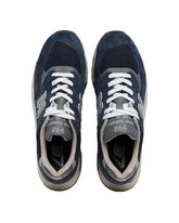 Blue Made in USA 998 Sneakers | PDP | dAgency