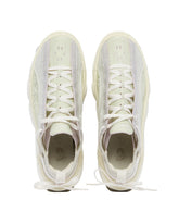 White Flyknit Bloom Sneakers | PDP | dAgency