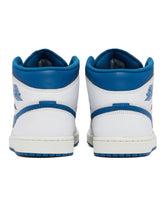 Blue Air Jordan 1 Mid Sneakers | PDP | dAgency