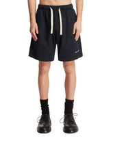 Blue Cotton Shorts With Logo - Men's shorts | PLP | dAgency