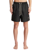 Black Swim Shorts With Logo - Men | PLP | dAgency
