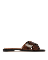 Brown Flat Sandals - Women's shoes | PLP | dAgency