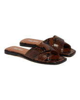 Brown Flat Sandals - Women's shoes | PLP | dAgency