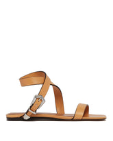 Light Brown Flat Sandals - Women's sandals | PLP | dAgency