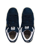 Blue Suede XL Hairy Sneakers - Men's shoes | PLP | dAgency