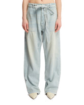 Pantaloni Utility Venti Blu - R13 WOMEN | PLP | dAgency