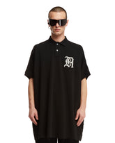 Black Cotton Logo Polo - Men's clothing | PLP | dAgency