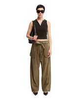 Green Belted Utility Pants - Women's trousers | PLP | dAgency