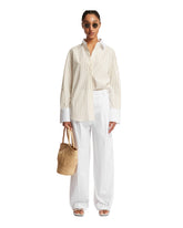 White Wide Leg Trousers | ROHE | All | dAgency
