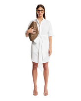 White Chemisier Dress - Women's clothing | PLP | dAgency