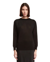 Black Open Back Sweater - Women's sweatshirts | PLP | dAgency
